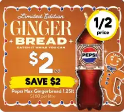 Drakes Pepsi Max Gingerbread offer