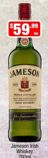 Liquor Stax Jameson Irish Whiskey offer