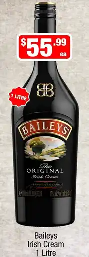 Liquor Stax Baileys Irish Cream offer