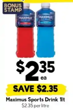 Drakes Maximus Sports Drink offer
