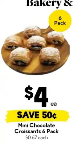 Drakes Mini Chocolate Croissants offer