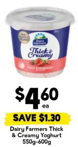 Drakes Dairy Farmers Thick & Creamy Yoghurt offer