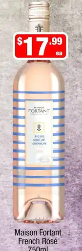 Liquor Stax Maison Fortant French Rosé offer