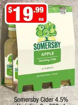 Liquor Stax Somersby Cider 4.5% offer