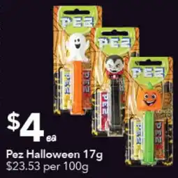 Ritchies Pez Halloween offer