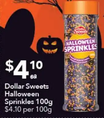 Ritchies Dollar Sweets Halloween Sprinkles offer
