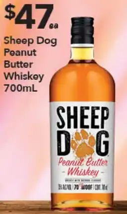 Ritchies Sheep Dog Peanut Butter Whiskey offer