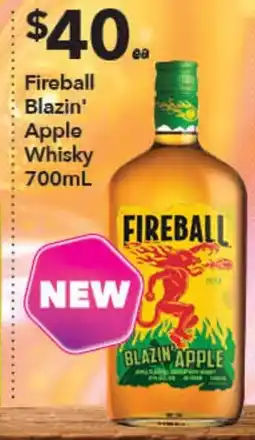 Ritchies Fireball Blazin' Apple Whisky offer