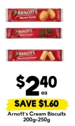 Drakes Arnott's Cream Biscuits offer