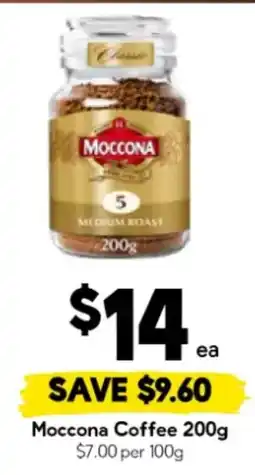Drakes Moccona Coffee offer