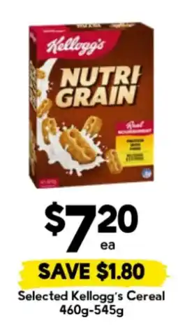 Drakes Kellogg's Nutri Grain offer