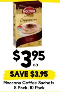 Drakes Moccona Coffee Sachets offer