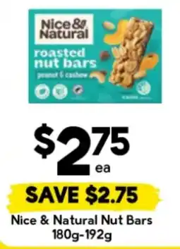 Drakes Nice & Natural Nut Bars offer
