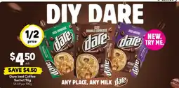 Drakes Dare Iced Coffee Sachet offer