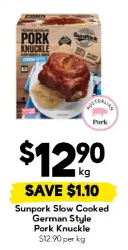 Drakes Sunpork Slow Cooked German Style Pork Knuckle offer