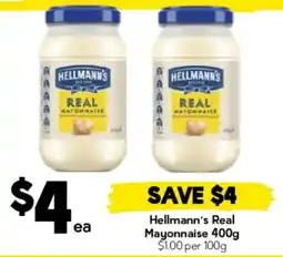 Drakes Hellmann's Real Mayonnaise offer