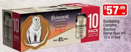 Liquor Stax Bundaberg Campfire Bourbon Barrel Rum offer