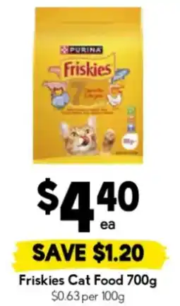 Drakes Friskies Cat Food offer