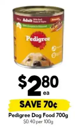 Drakes Pedigree Dog Food offer