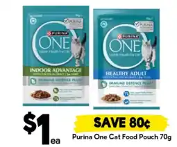 Drakes Purina One Cat Food Pouch offer