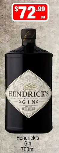 Liquor Stax Hendrick's Gin offer