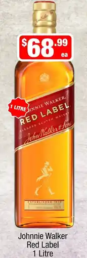 Liquor Stax Johnnie Walker Red Label offer
