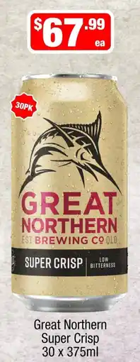 Liquor Stax Great Northern Super Crisp offer