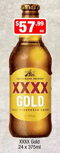 Liquor Stax XXXX Gold offer