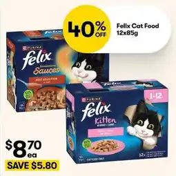 BIG W Felix Cat Food offer