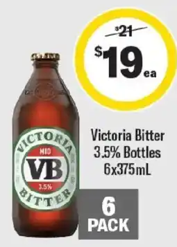 Liquorland Victoria Bitter offer