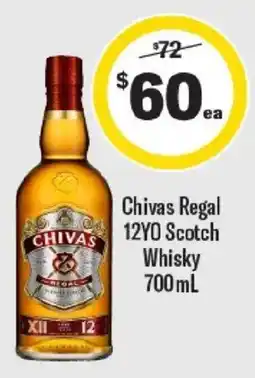 Liquorland Chivas Regal 12YO Scotch Whisky offer
