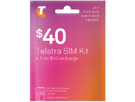 BIG W Telstra $40 Pre-Paid SIM Kit offer