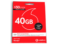BIG W Vodafone $30 Starter Pack offer