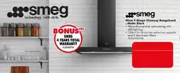 The Good Guys Smeg 90cm T-Shape Chimney Rangehood offer