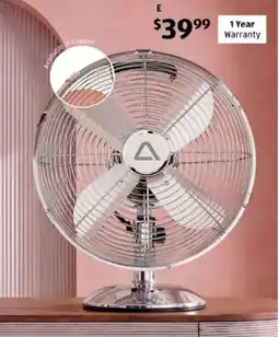 ALDI Retro Desk Fan offer