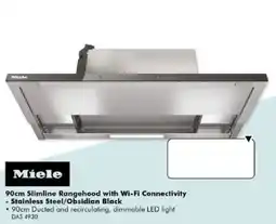 The Good Guys Miele 90cm Slimline Rangehood with Wi-Fi Connectivity offer