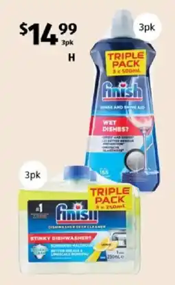 ALDI Finish Dishwasher Deep Cleaner offer