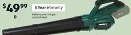 ALDI 20V Cordless Blower Skin offer