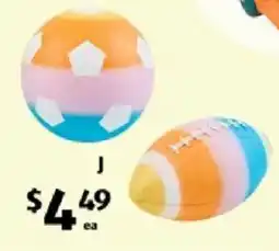 ALDI Rainbow Sports Balls offer