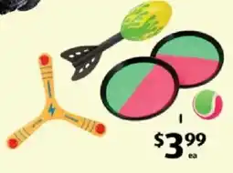 ALDI Flyer Toy Set offer