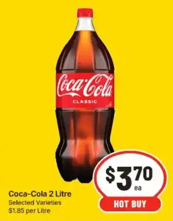 Coca-Cola 2 Litre