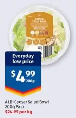 ALDI ALDI Caesar Salad Bowl offer