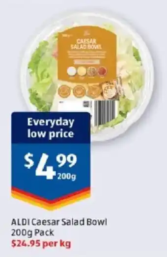 ALDI Caesar Salad Bowl