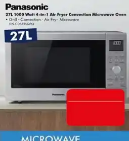 The Good Guys Panasonic 27L 1000 Watt 4-In-1 Air Fryer Convection Microwave Oven offer