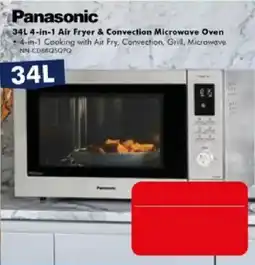The Good Guys Panasonic 34L 4-in-1 Air Fryer & Convection Microwave Oven offer