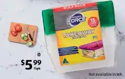 ALDI Power Force Takeaway Containers offer