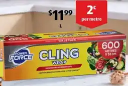 ALDI Power Force Cling Wrap Bulk Pack offer