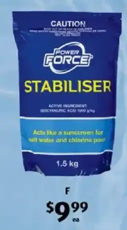 ALDI Power Force Stabiliser offer