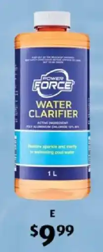 ALDI Power Force Water Clarifier offer