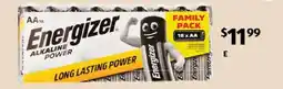 ALDI Energizer alkaline power offer